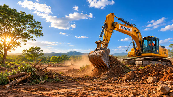 glocon excavator tout
